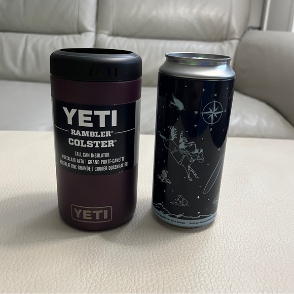NWT-YETI Rambler Colster Tall Can Insulator-Limited Edition Color Nordic Purple - Picture 5 of 12